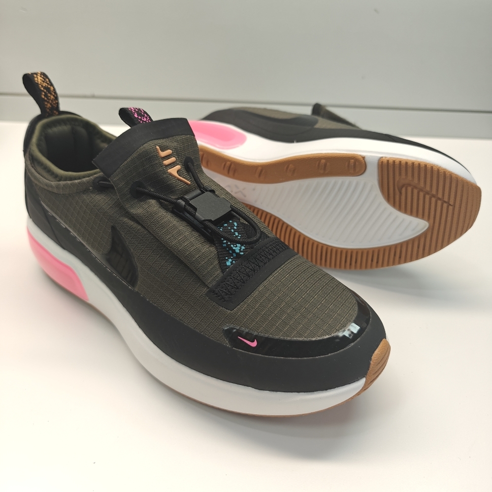 Nike Air Max DIA Winter Cargo Khaki Black Casual Running Sneakers size Women's 8